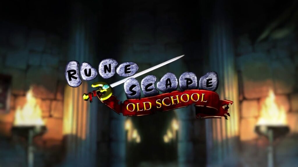 Old School RuneScape Live Player Count And Statistics 2026 Old School RuneScape gameplay showing a player character in the game's retro fantasy world, illustrating an article on live player counts, Twitch viewership and franchise revenue statistics for 2026.